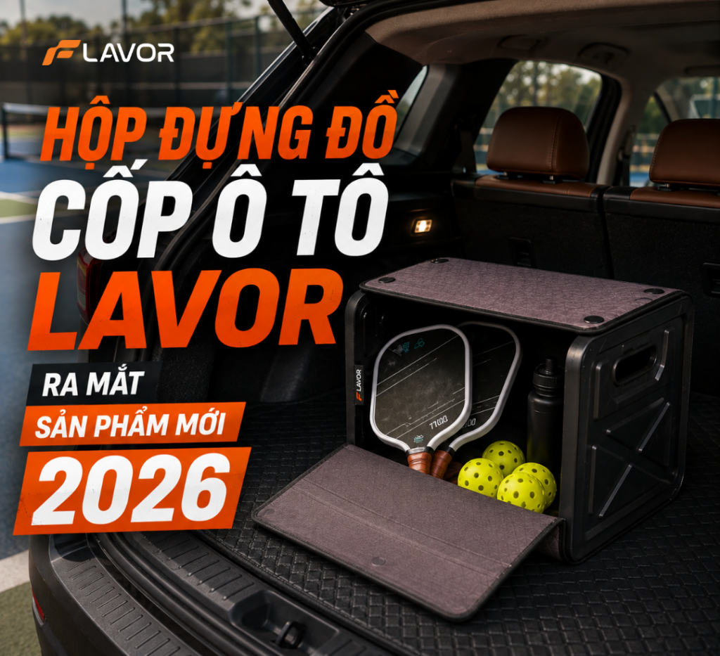 Hộp đựng đồ cốp ô tô Lavor