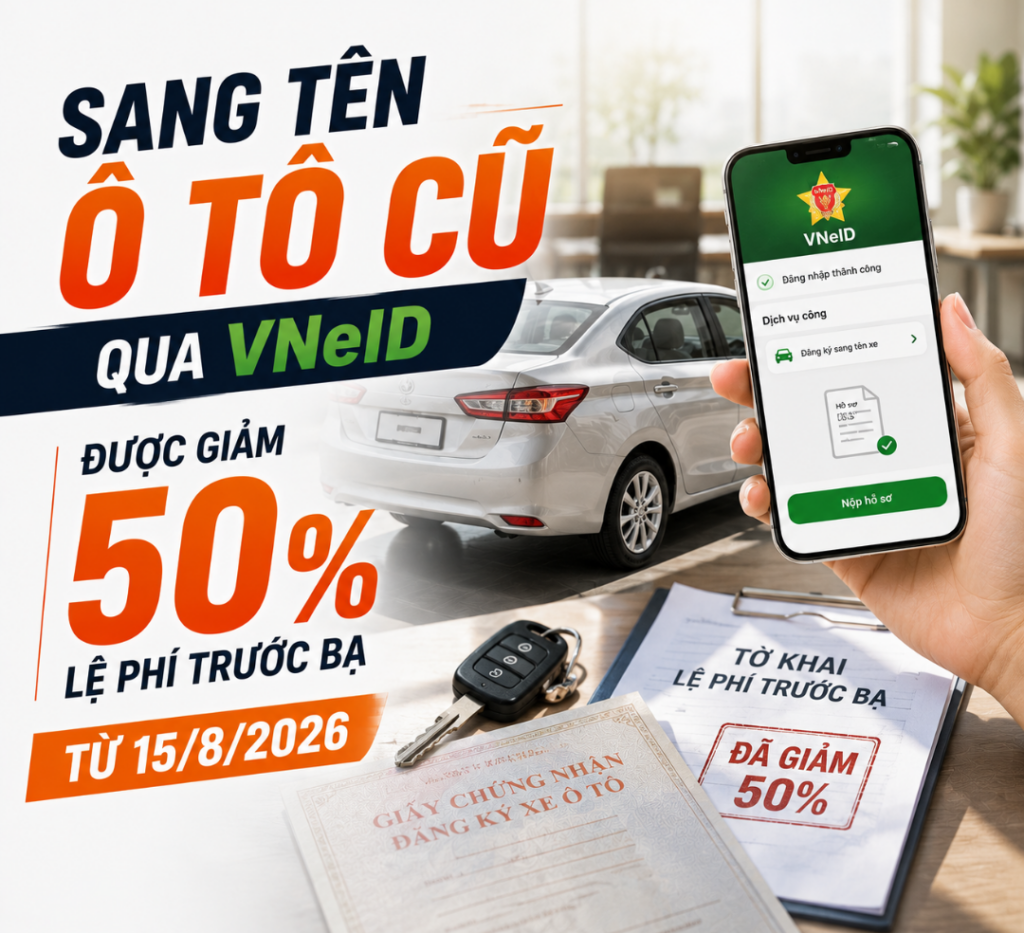 sang tên ô tô cũ