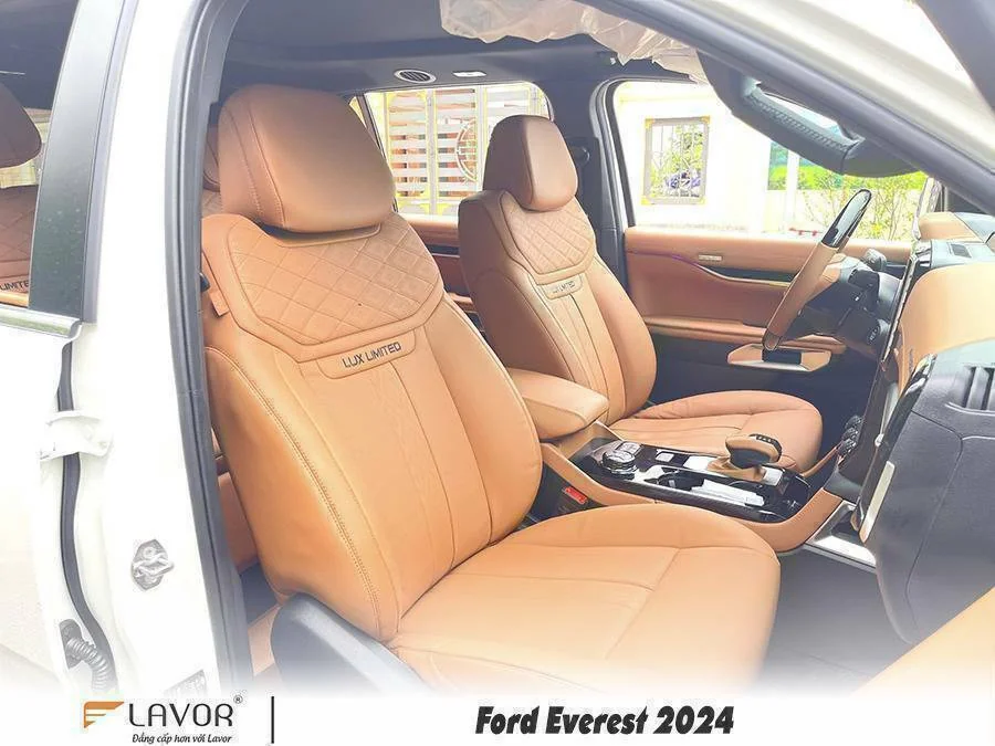 BỌC GHẾ DA FORD EVEREST 2022-2024 - Ảnh 3