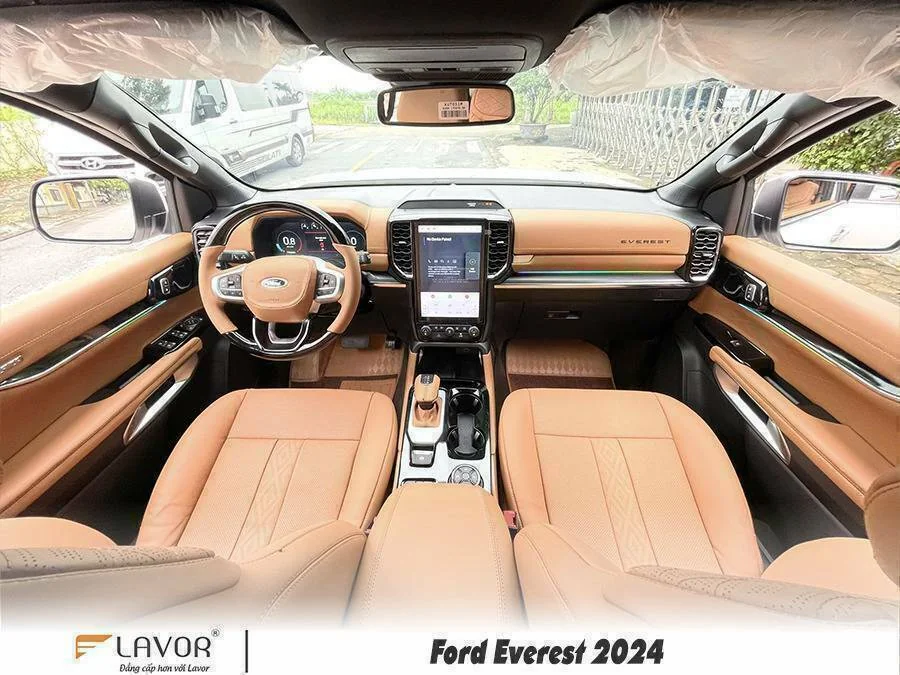 BỌC GHẾ DA FORD EVEREST 2022-2024 - Ảnh 10