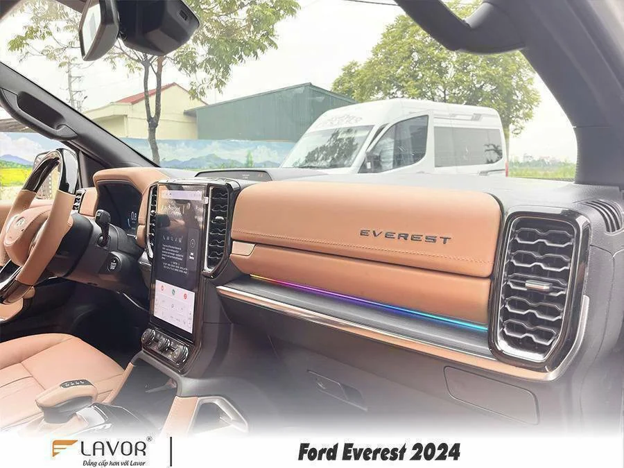 BỌC GHẾ DA FORD EVEREST 2022-2024 - Ảnh 12