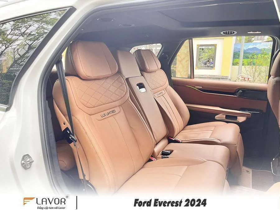BỌC GHẾ DA FORD EVEREST 2022-2024 - Ảnh 5