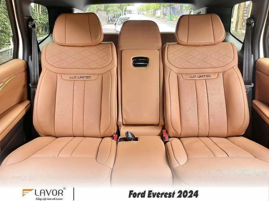 BỌC GHẾ DA FORD EVEREST 2022-2024 - Ảnh 6