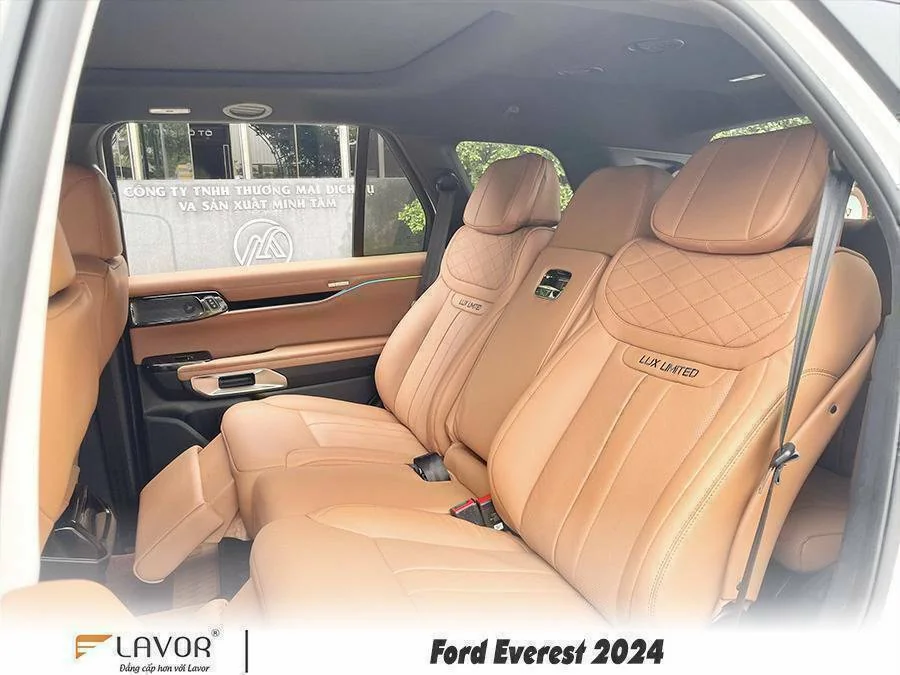 BỌC GHẾ DA FORD EVEREST 2022-2024 - Ảnh 15