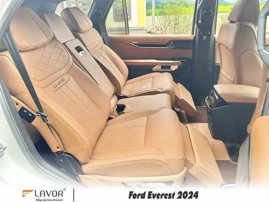 BỌC GHẾ DA FORD EVEREST 2022-2024 - Ảnh 17