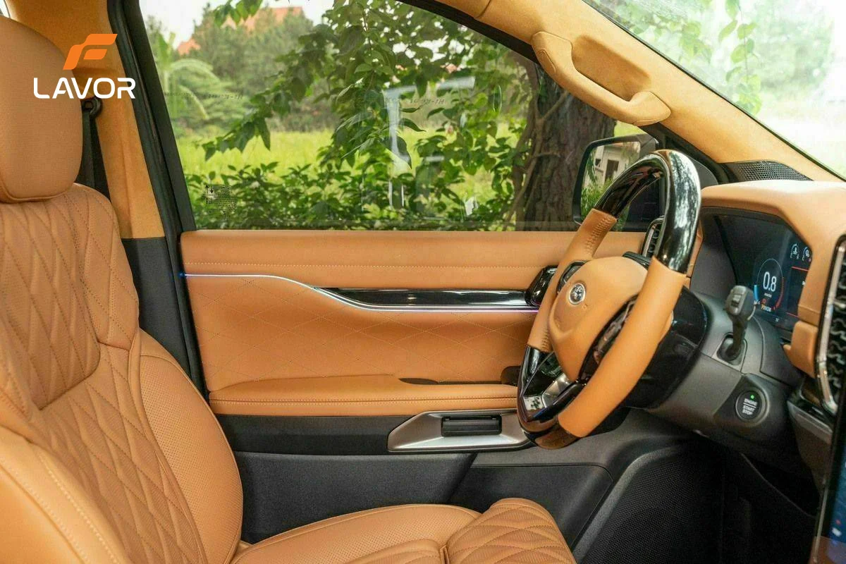 BỌC GHẾ DA FORD EVEREST 2022-2024 - Ảnh 8