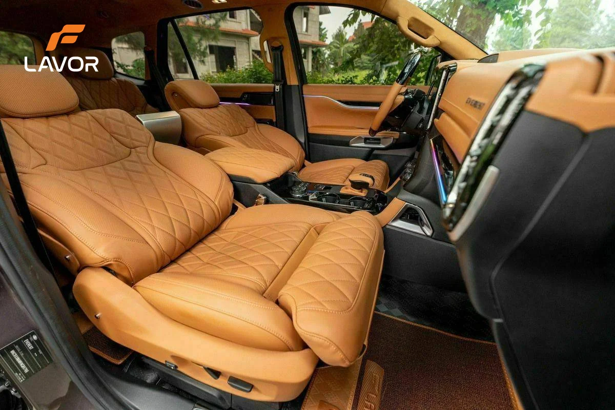 BỌC GHẾ DA FORD EVEREST 2022-2024 - Ảnh 3