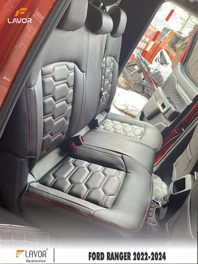 BỌC GHẾ DA FORD RANGER 2022-2024 - Ảnh 3