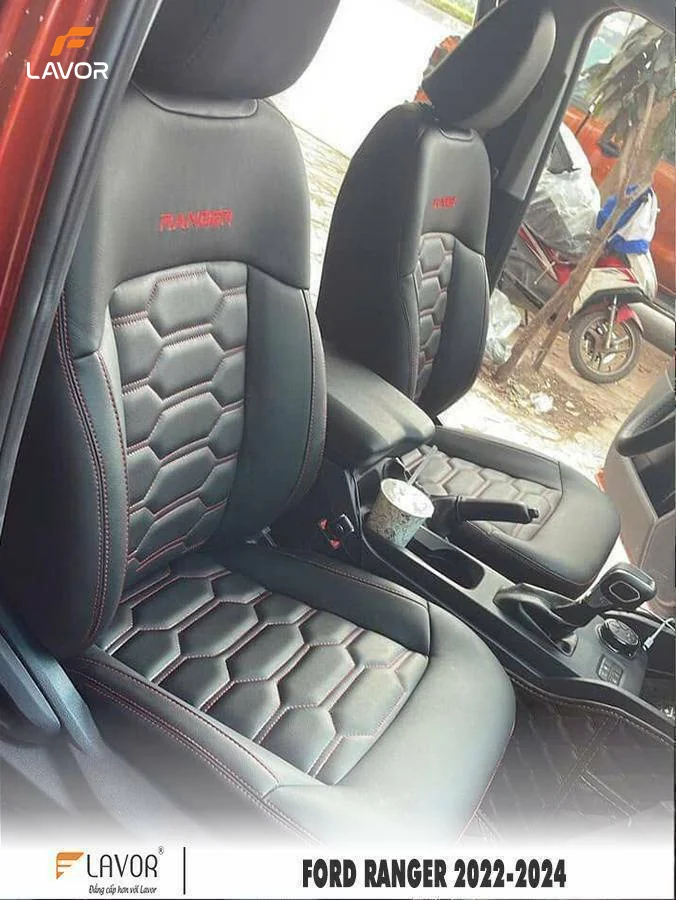 BỌC GHẾ DA FORD RANGER 2022-2024 - Ảnh 7