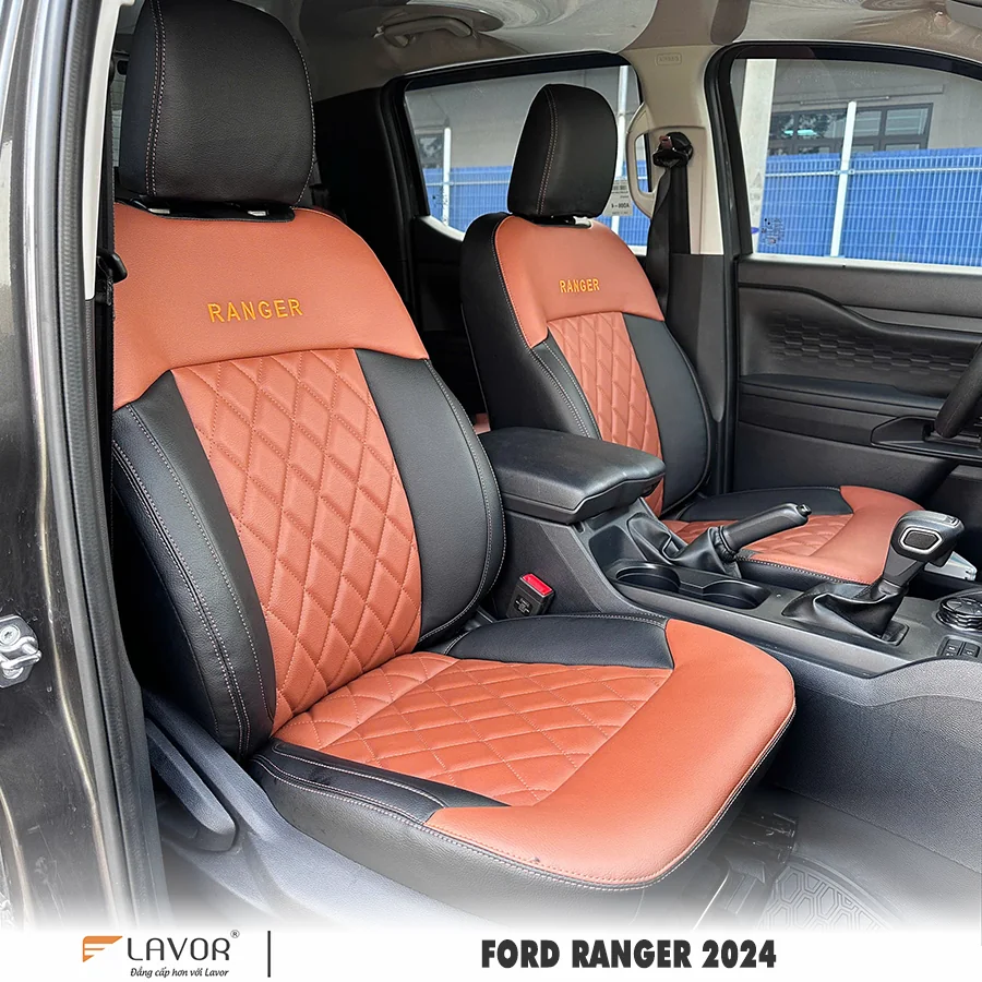 BỌC GHẾ DA FORD RANGER 2022-2024 - Ảnh 3
