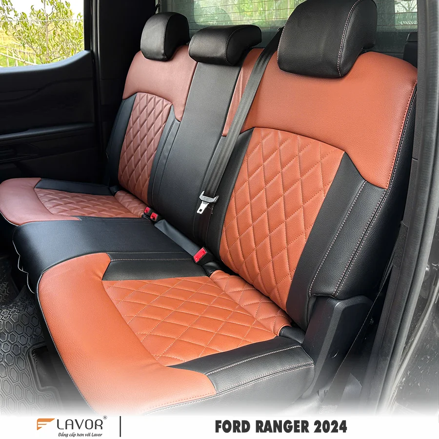 BỌC GHẾ DA FORD RANGER 2022-2024 - Ảnh 4