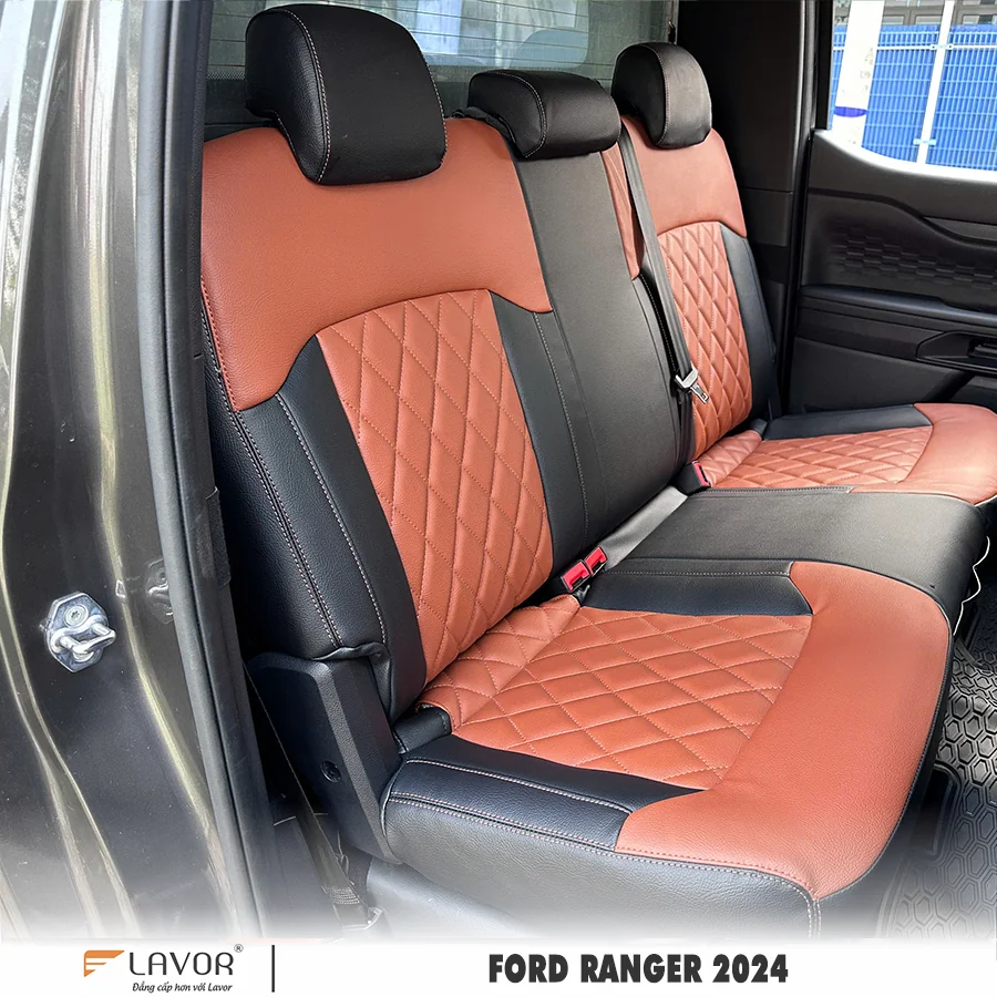 BỌC GHẾ DA FORD RANGER 2022-2024 - Ảnh 5