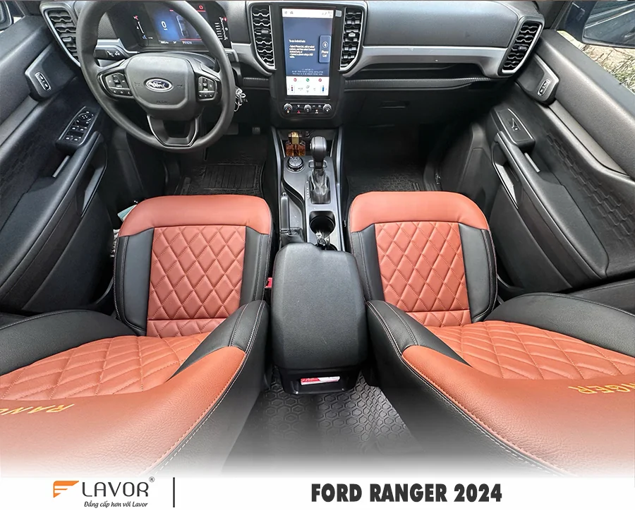 BỌC GHẾ DA FORD RANGER 2022-2024 - Ảnh 7