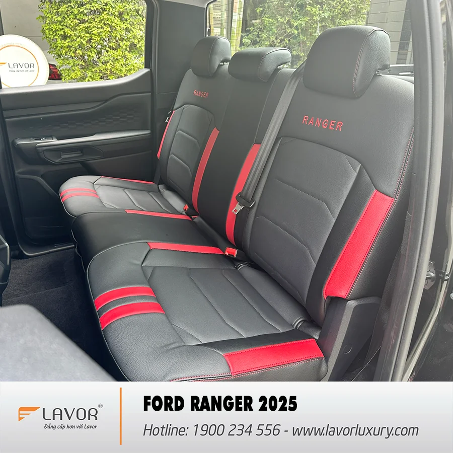 BỌC GHẾ DA FORD RANGER 2025 - Ảnh 4