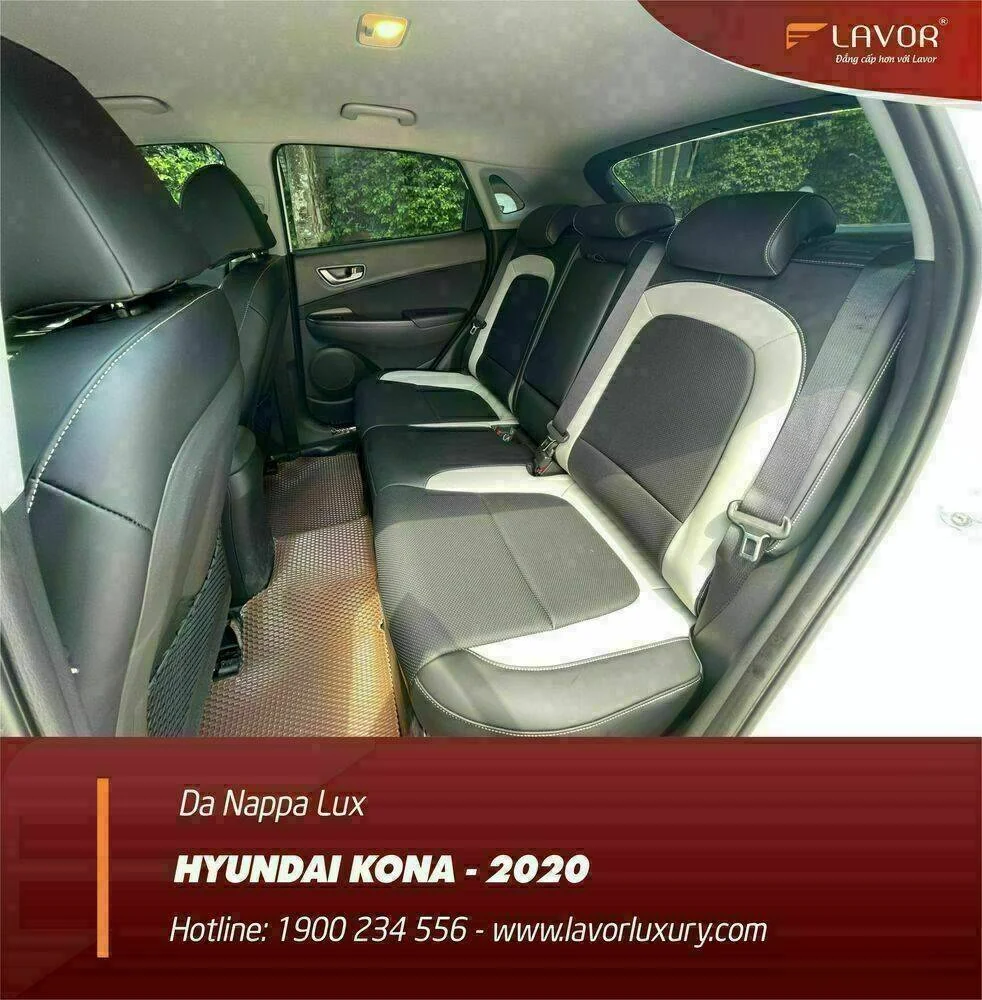 BỌC GHẾ DA HYUNDAI KONA 2018-2022 - Ảnh 7