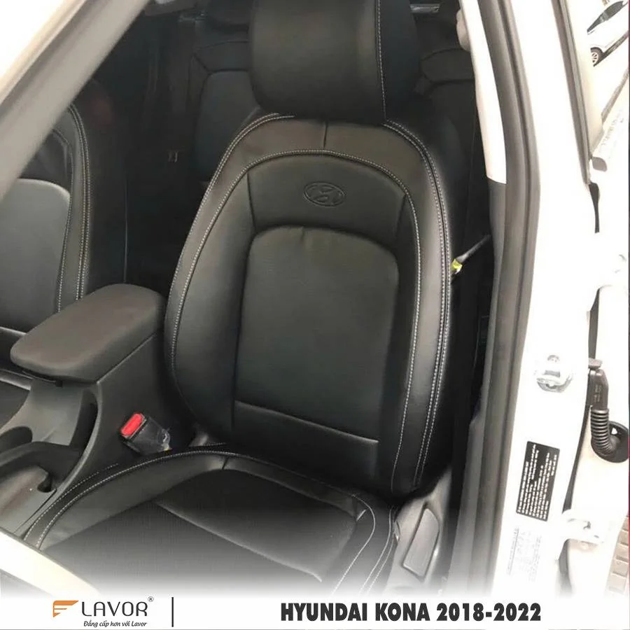 BỌC GHẾ DA HYUNDAI KONA 2018-2022 - Ảnh 10