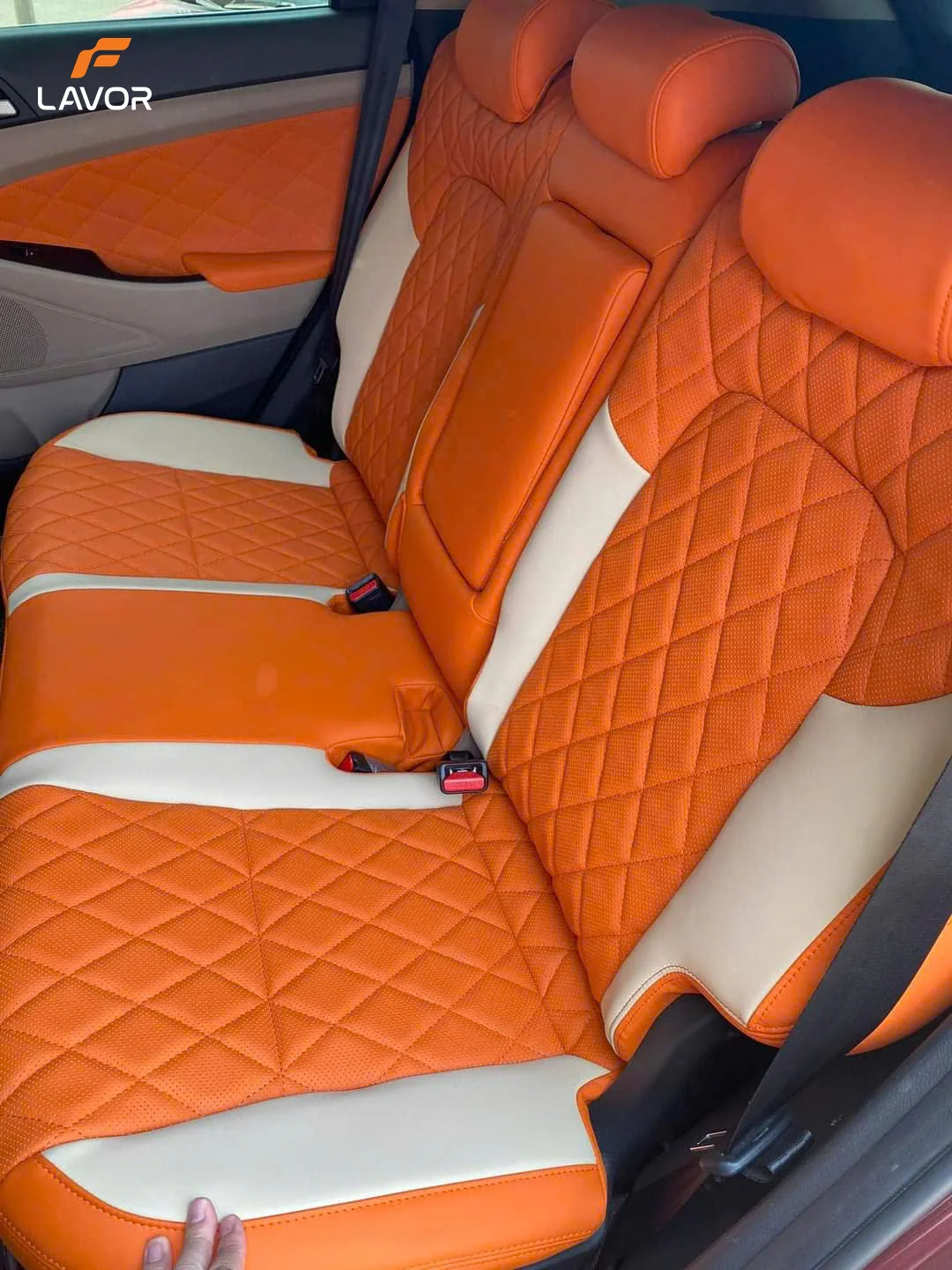 BỌC GHẾ DA HYUNDAI SANTAFE 2013-2018 - Ảnh 3