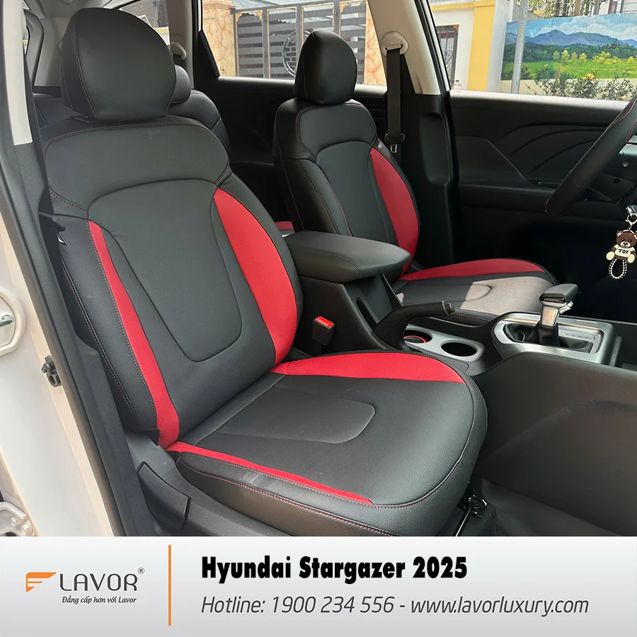 BỌC GHẾ DA HYUNDAI STARGAZER 2025 - Ảnh 3