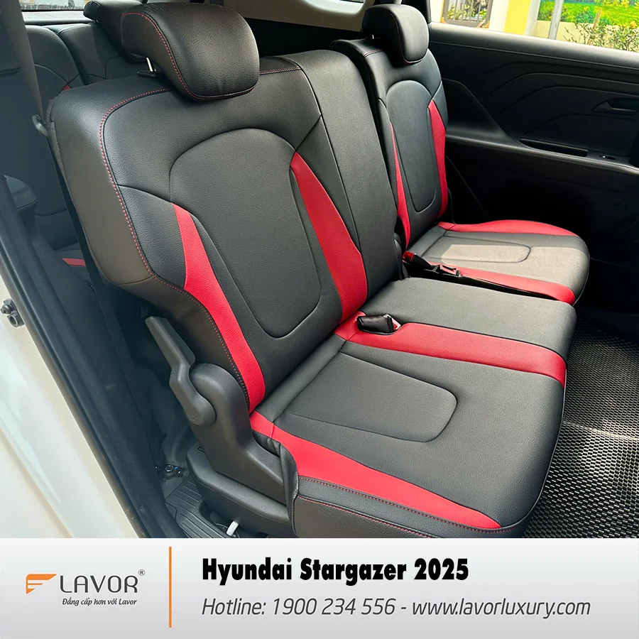 BỌC GHẾ DA HYUNDAI STARGAZER 2025 - Ảnh 4