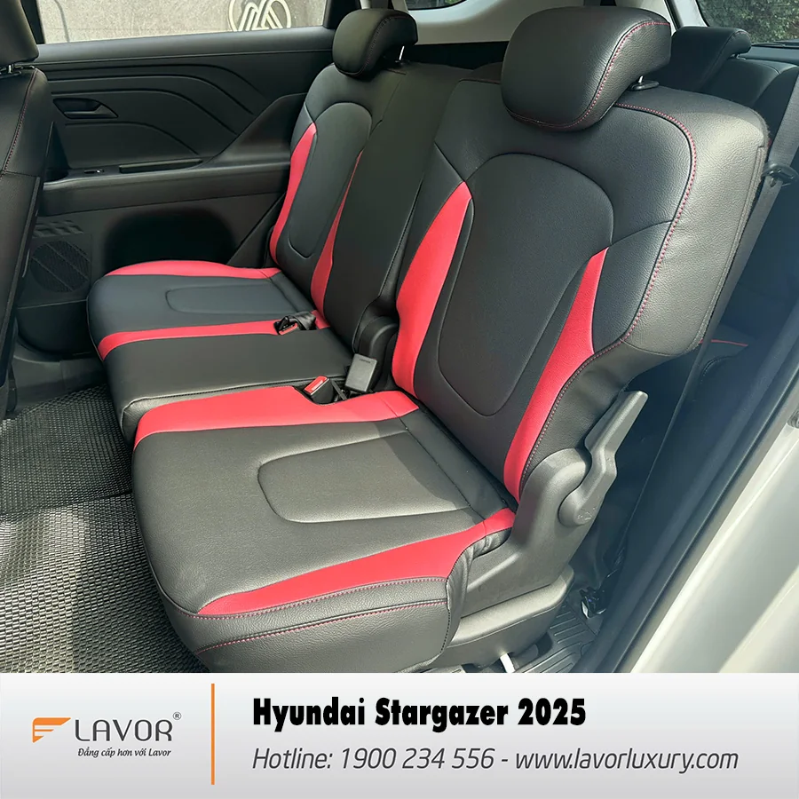 BỌC GHẾ DA HYUNDAI STARGAZER 2025 - Ảnh 6