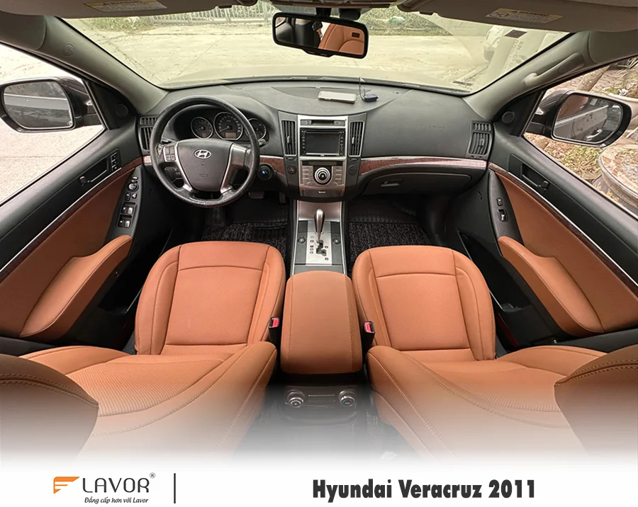 BỌC GHẾ DA HYUNDAI VERACRUZ 2011 - Ảnh 6