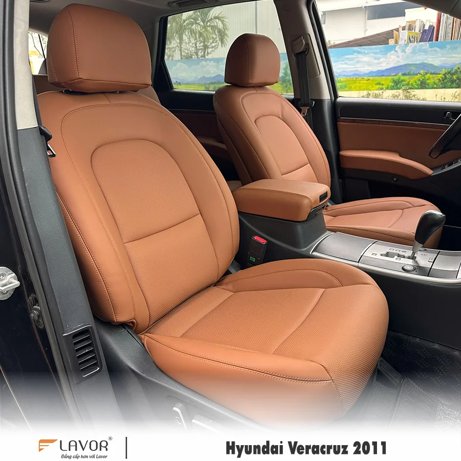 BỌC GHẾ DA HYUNDAI VERACRUZ 2011 - Ảnh 3