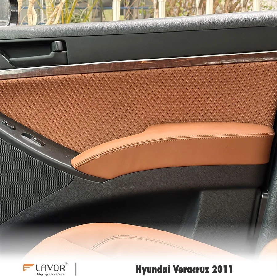 BỌC GHẾ DA HYUNDAI VERACRUZ 2011 - Ảnh 7