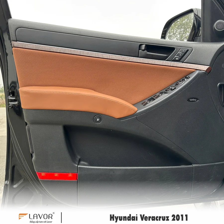 BỌC GHẾ DA HYUNDAI VERACRUZ 2011 - Ảnh 8