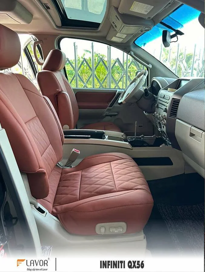 BỌC GHẾ DA INFINITI QX56 2006 - Ảnh 3