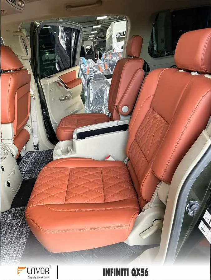 BỌC GHẾ DA INFINITI QX56 2006 - Ảnh 6