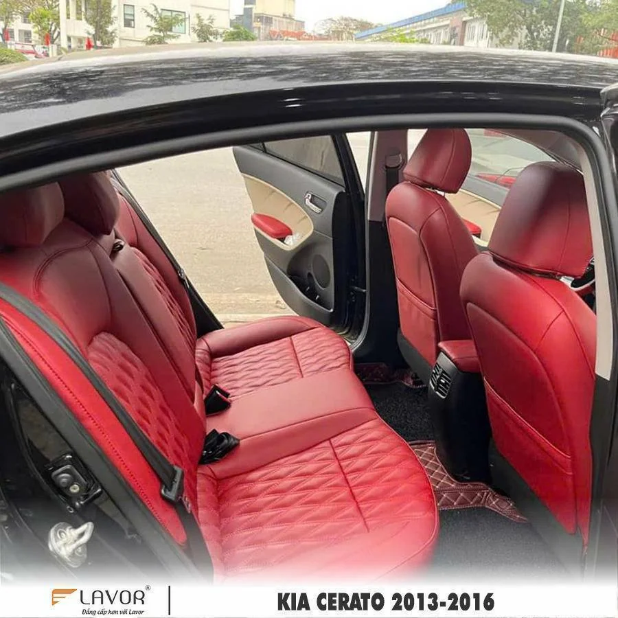 BỌC GHẾ DA KIA CERATO 2013-2016 - Ảnh 5