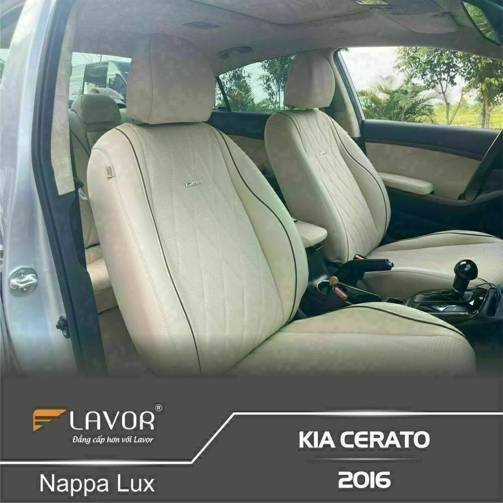 BỌC GHẾ DA KIA CERATO 2016-2018 - Ảnh 3