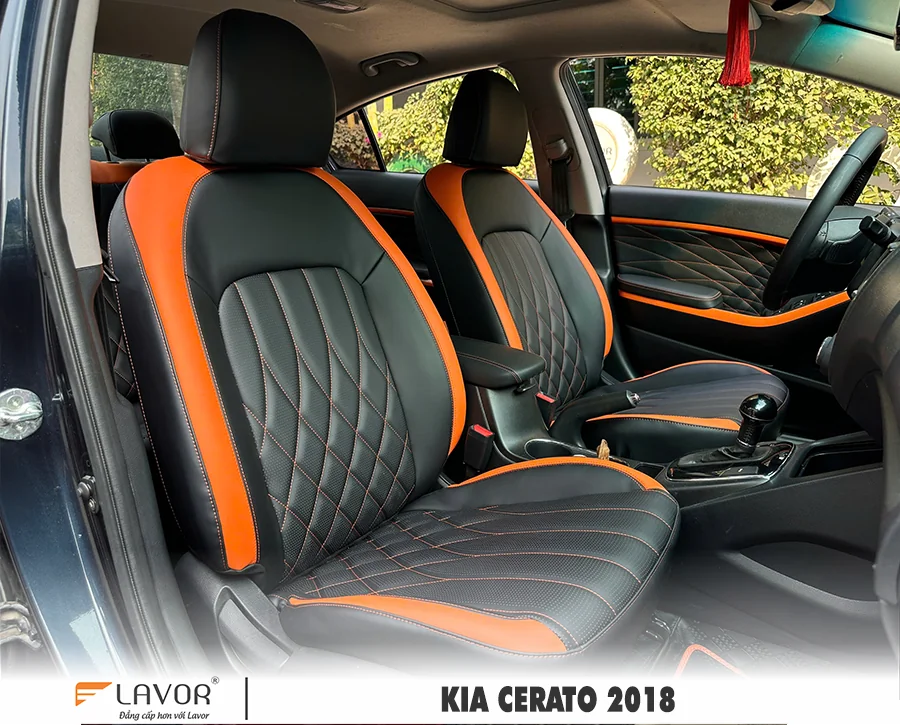 BỌC GHẾ DA KIA CERATO 2016-2018 - Ảnh 3