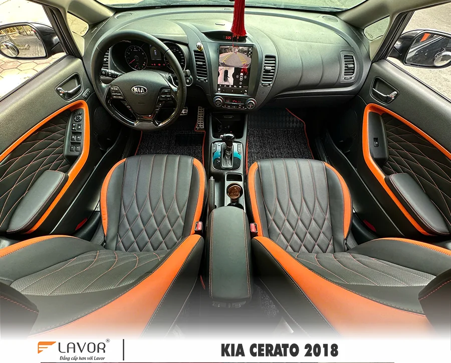 BỌC GHẾ DA KIA CERATO 2016-2018 - Ảnh 4