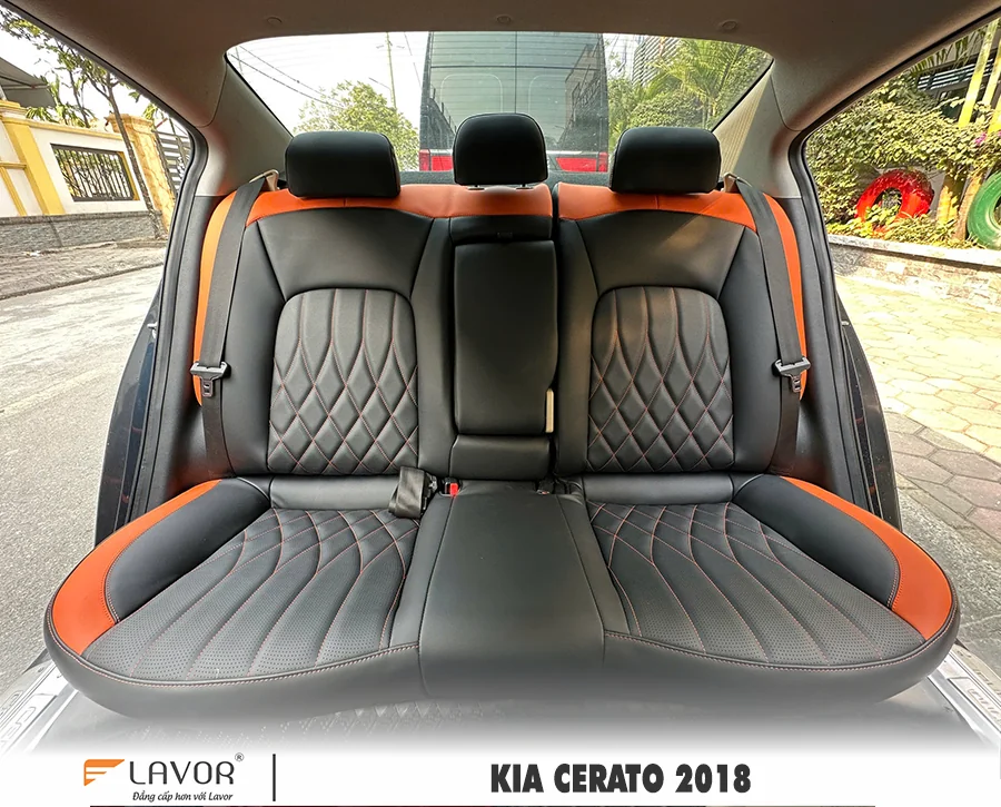 BỌC GHẾ DA KIA CERATO 2016-2018 - Ảnh 5