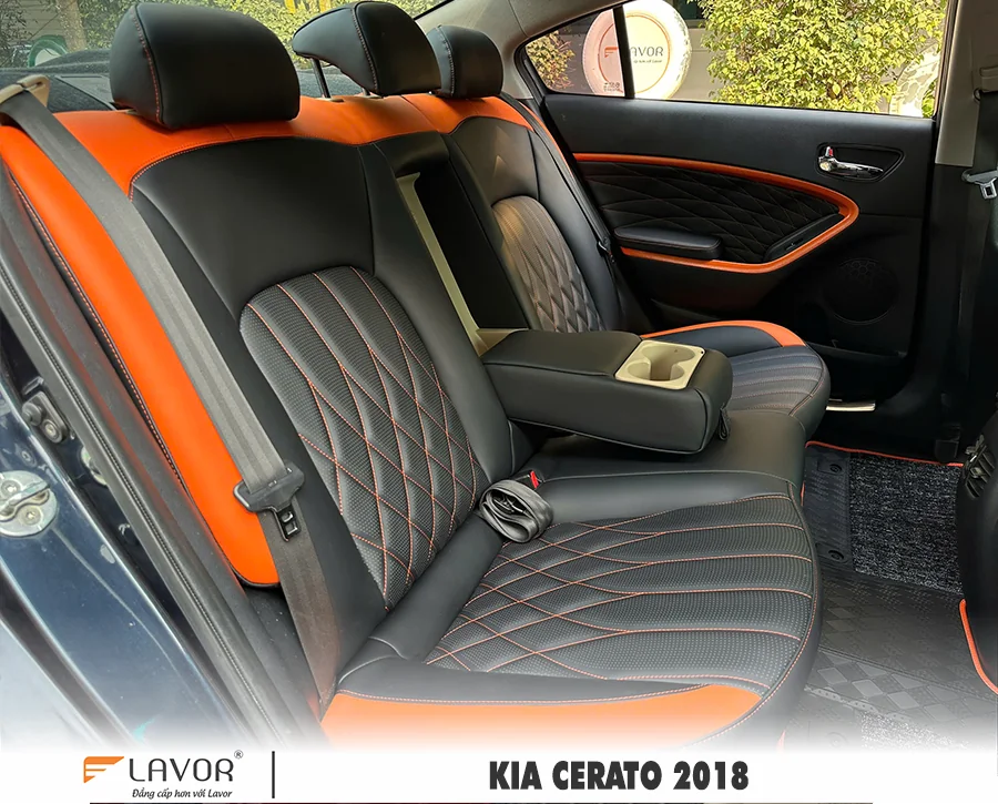 BỌC GHẾ DA KIA CERATO 2016-2018 - Ảnh 6