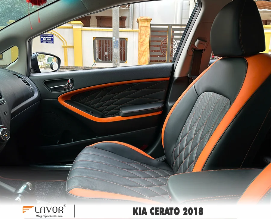 BỌC GHẾ DA KIA CERATO 2016-2018 - Ảnh 7
