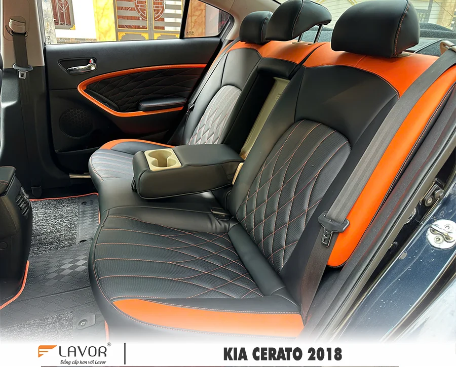 BỌC GHẾ DA KIA CERATO 2016-2018 - Ảnh 8