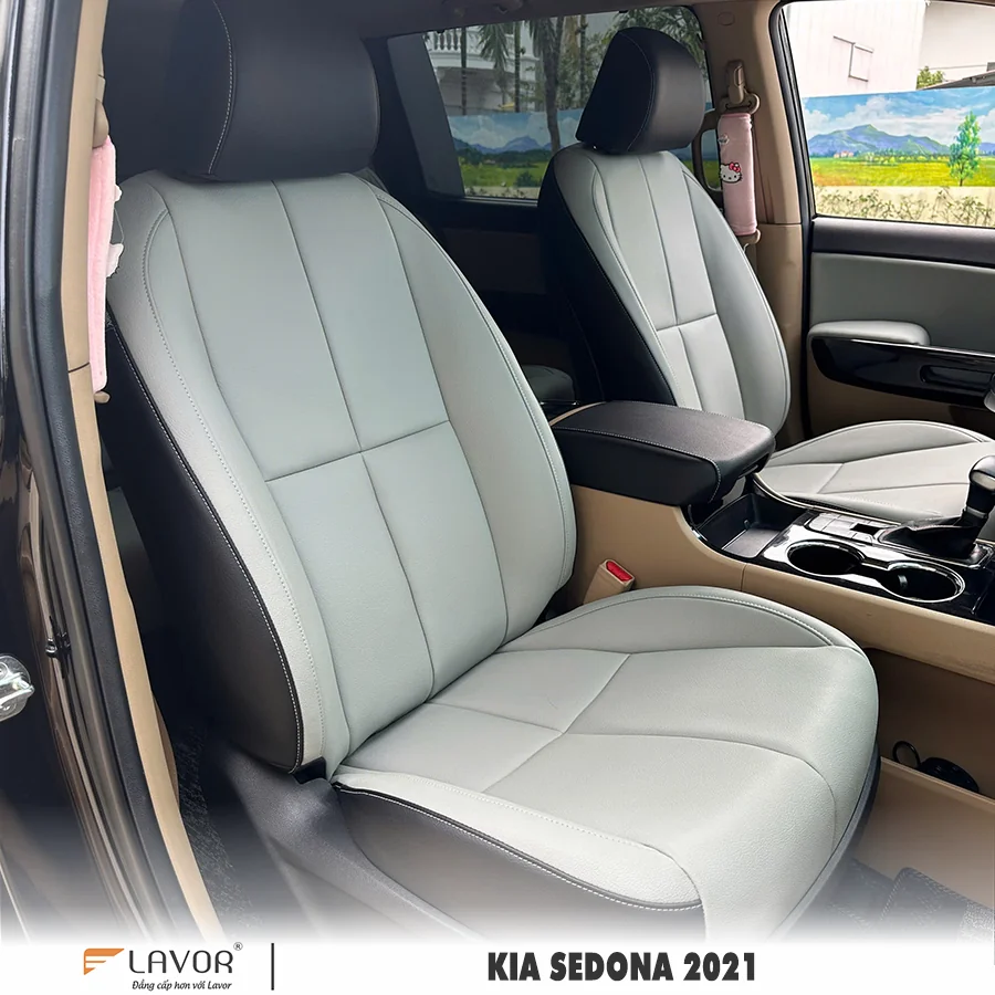 BỌC GHẾ DA KIA SEDONA 2015-2021 - Ảnh 3