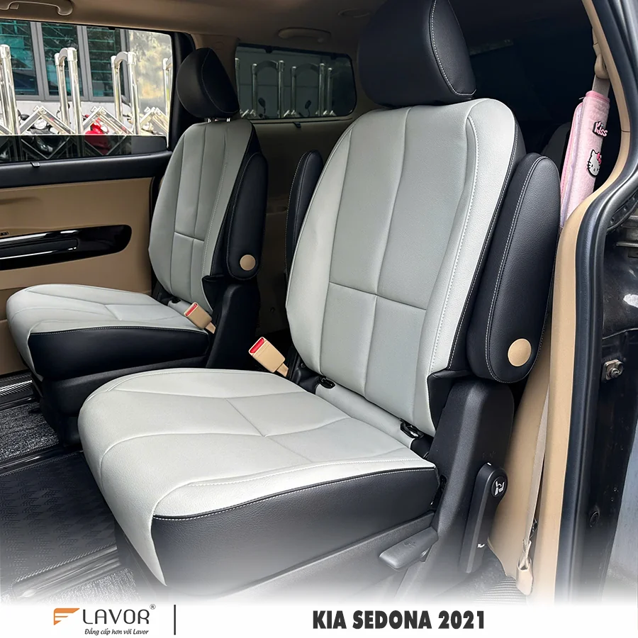 BỌC GHẾ DA KIA SEDONA 2015-2021 - Ảnh 5