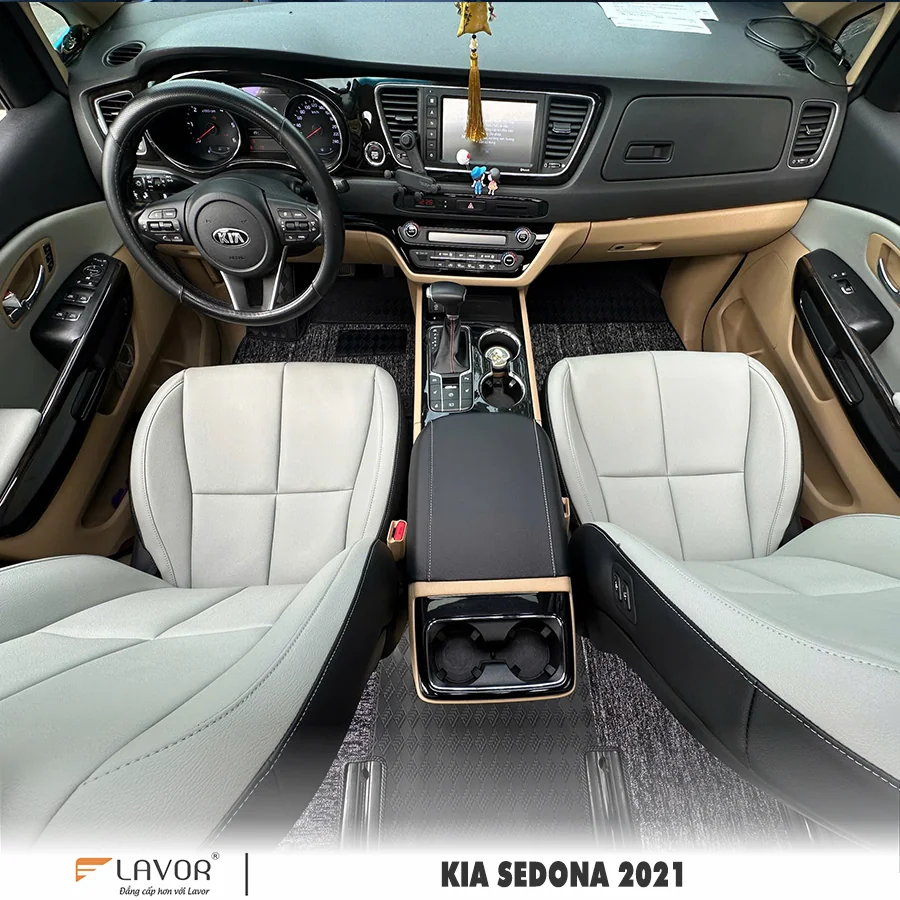 BỌC GHẾ DA KIA SEDONA 2015-2021 - Ảnh 7