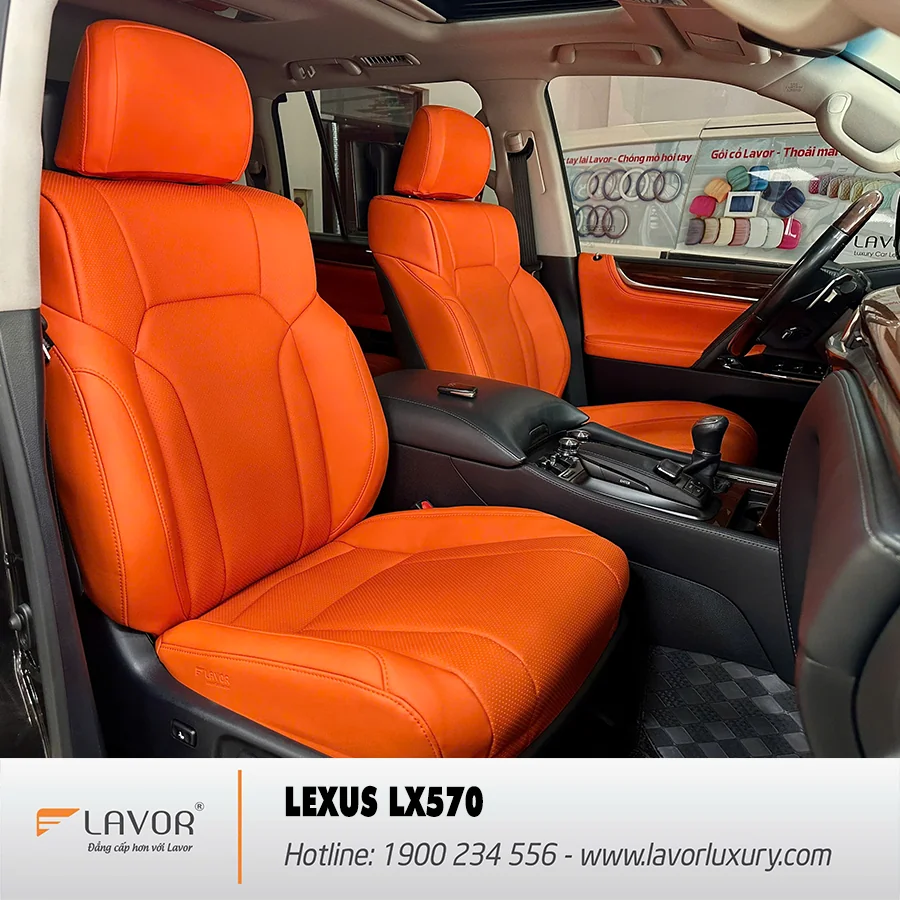 BỌC GHẾ DA LEXUS LX570 2008-2021 - Ảnh 3