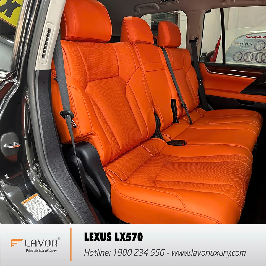 BỌC GHẾ DA LEXUS LX570 2008-2021 - Ảnh 6