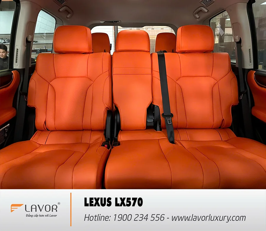 BỌC GHẾ DA LEXUS LX570 2008-2021 - Ảnh 7