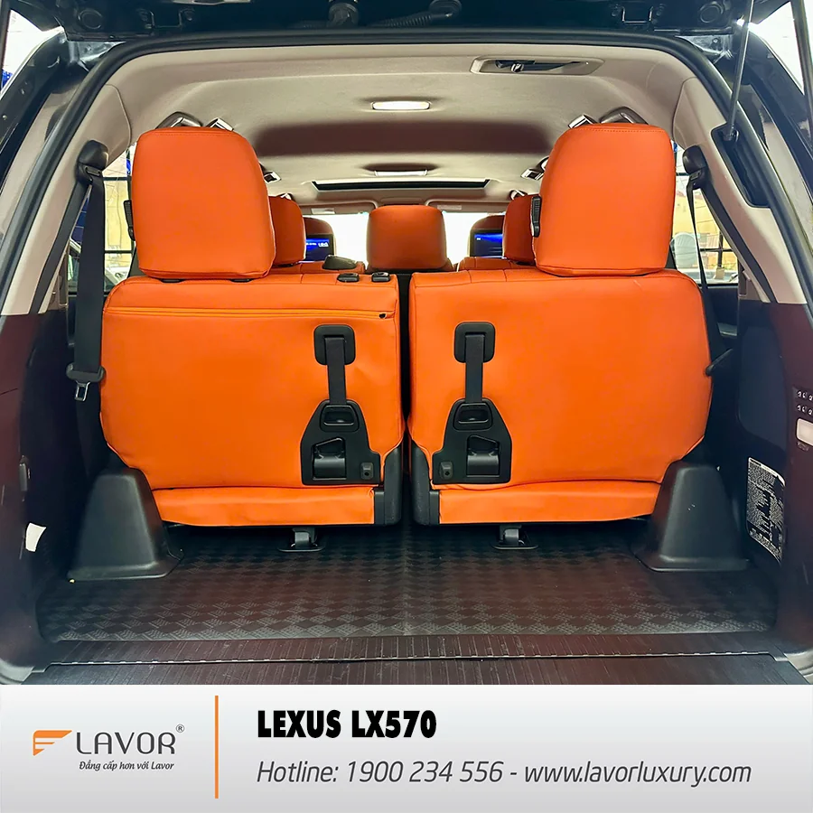 BỌC GHẾ DA LEXUS LX570 2008-2021 - Ảnh 8