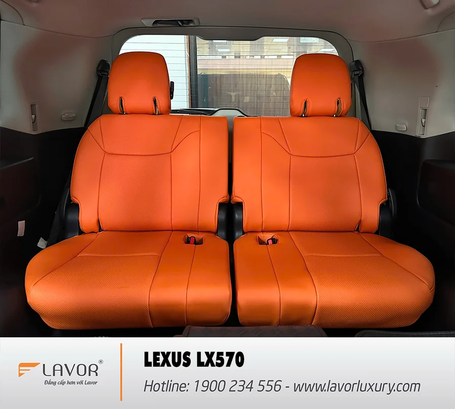 BỌC GHẾ DA LEXUS LX570 2008-2021 - Ảnh 9