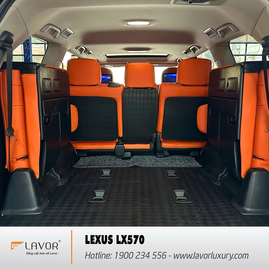 BỌC GHẾ DA LEXUS LX570 2008-2021 - Ảnh 11