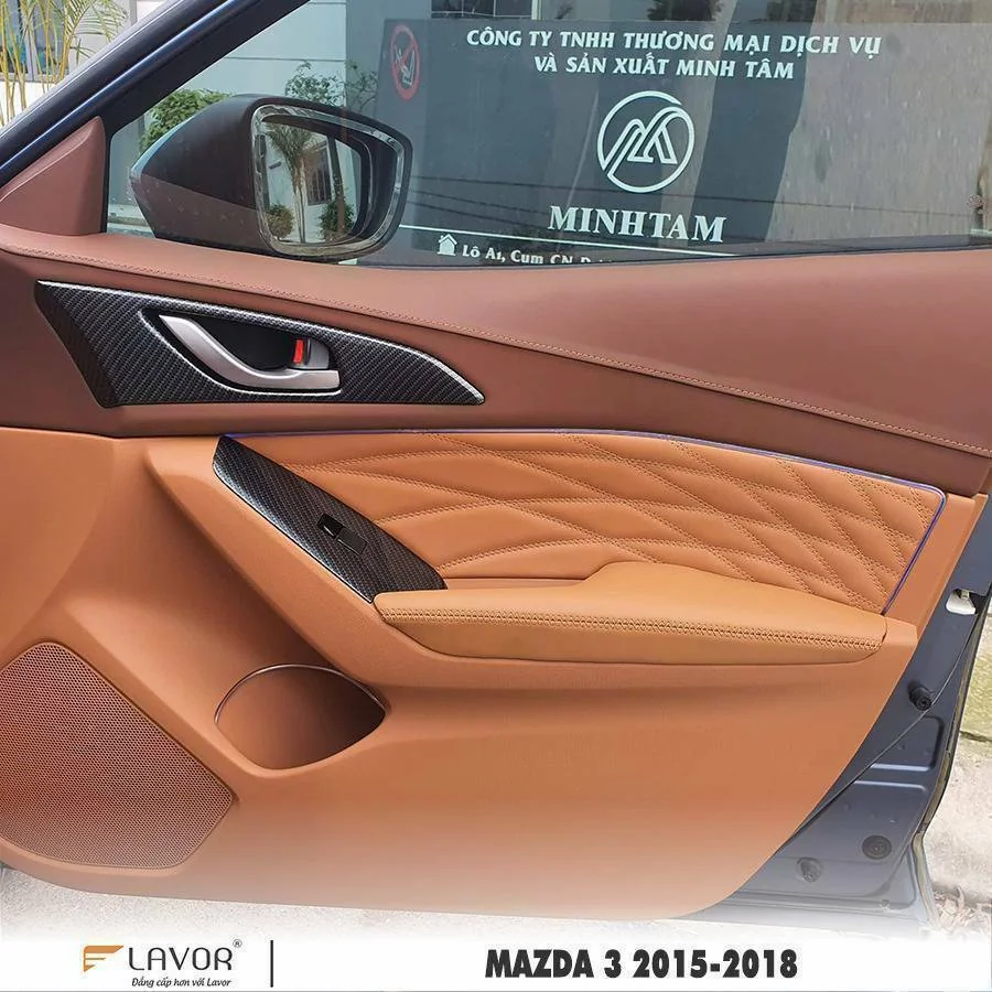 BỌC GHẾ DA MAZDA 3 2015-2018 - Ảnh 6