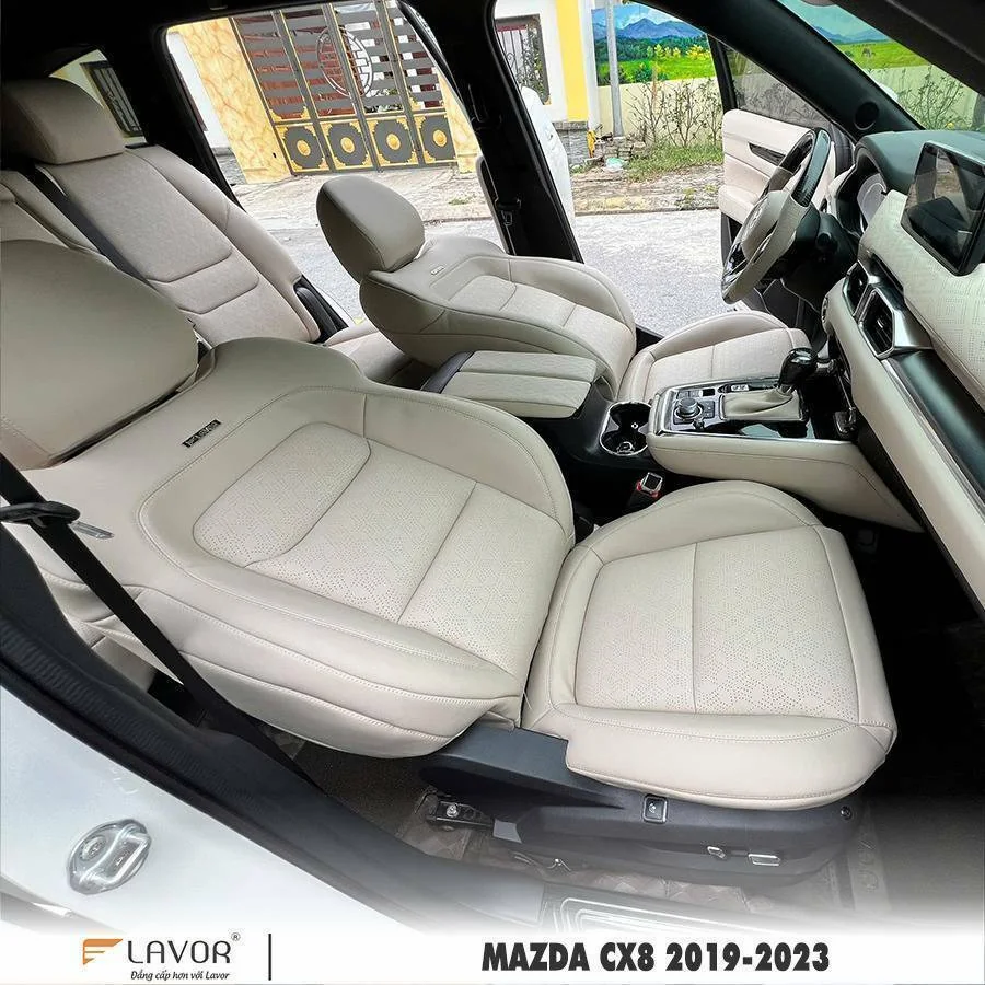 BỌC GHẾ DA MAZDA CX8 2019-2024 - Ảnh 10