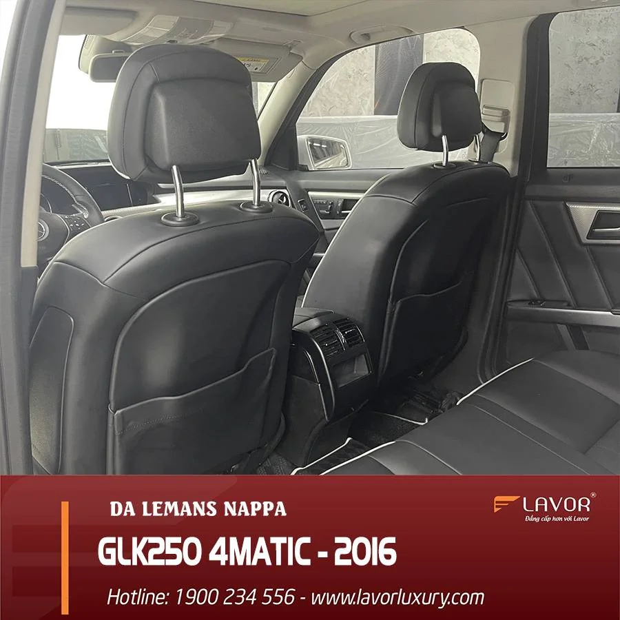 BỌC GHẾ DA MERCEDES GLK250 2014-2015 - Ảnh 8